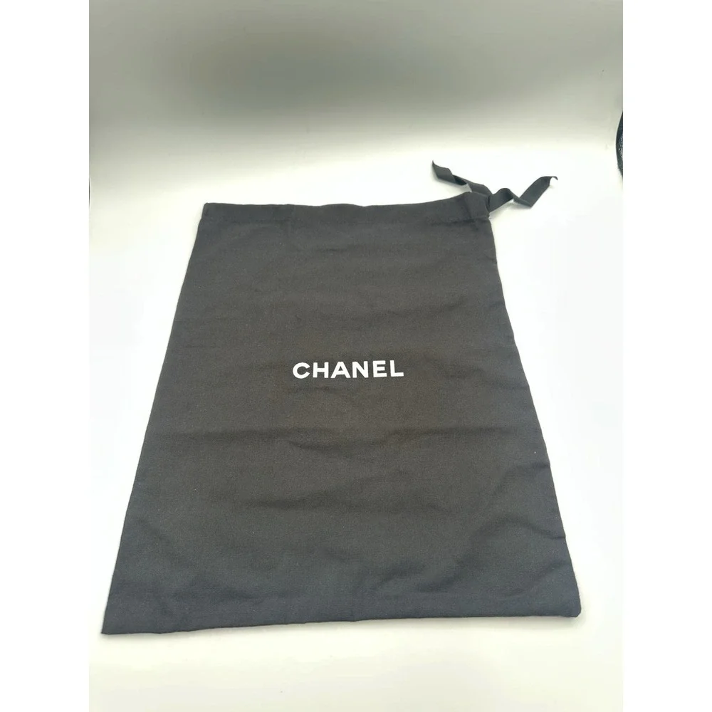 CHANEL Dust Bag Travel Shoes Wallet Purse Storage 11.5